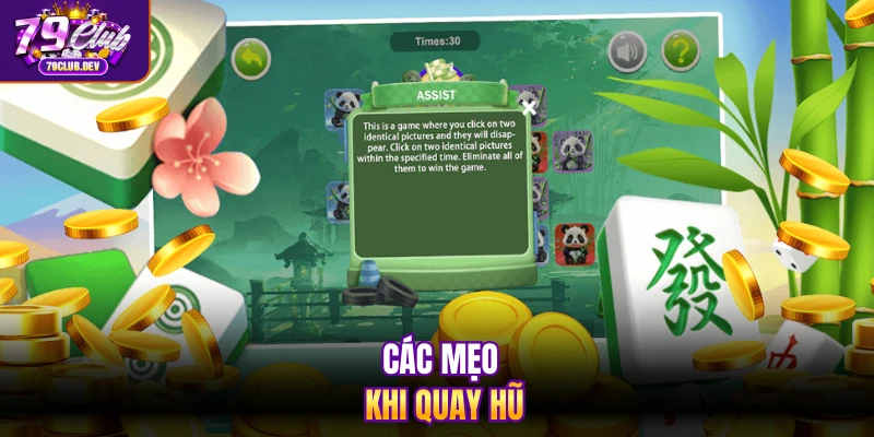 Các mẹo khi quay hũ