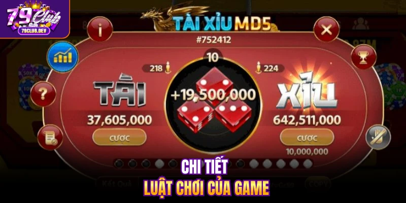 Chi tiết luật chơi của game