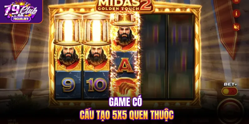 Game có cấu tạo 5x5 quen thuộc Game có cấu tạo 5x5 quen thuộc