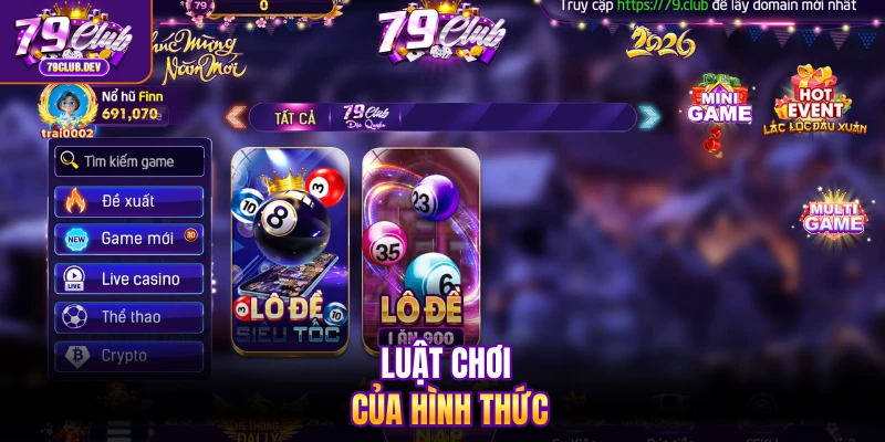 Luật chơi của hình thức Luật chơi của hình thức
